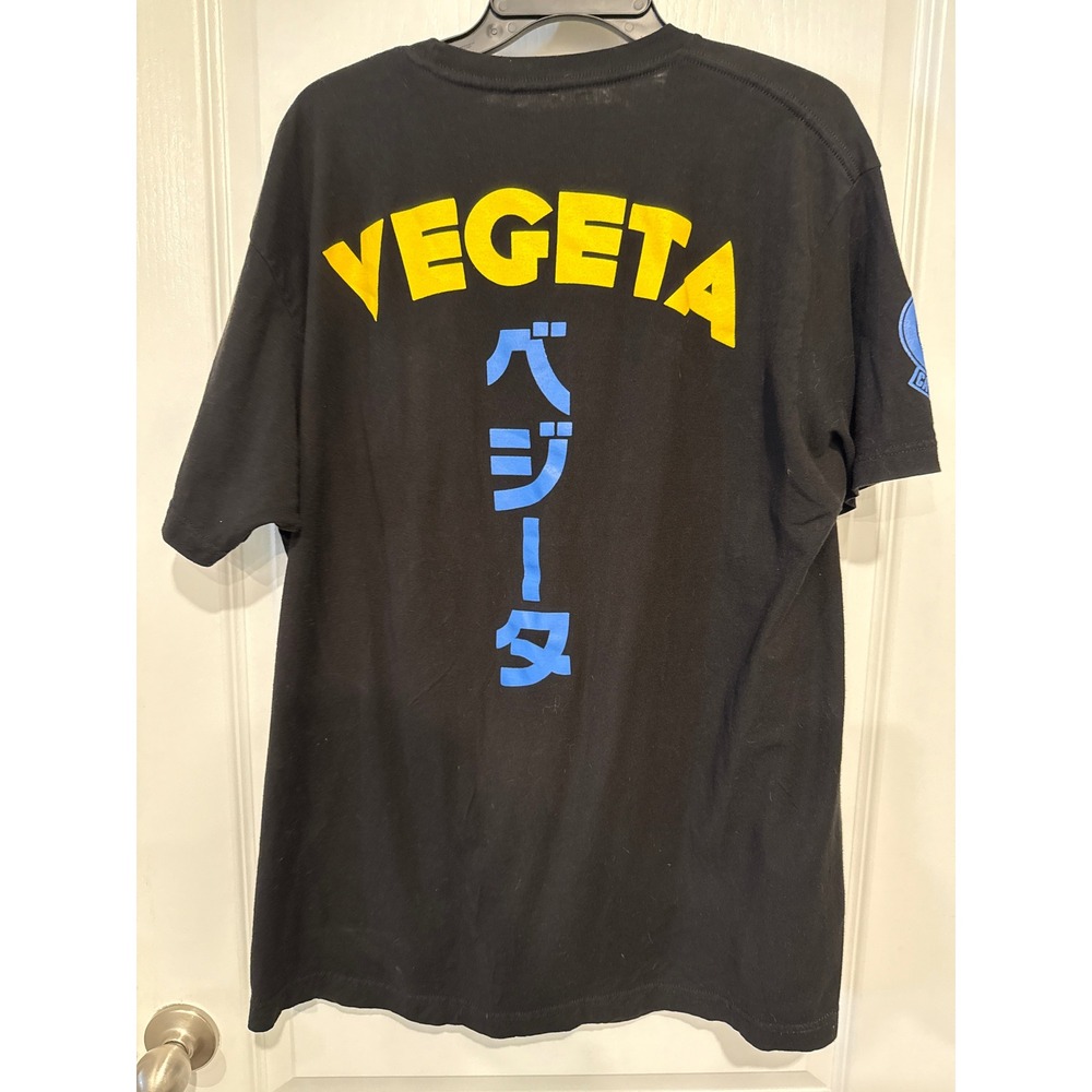 Dragon Ball Z Vegeta Capsule Corp Anime T Shirt Xl Black Japanese Manga View 4